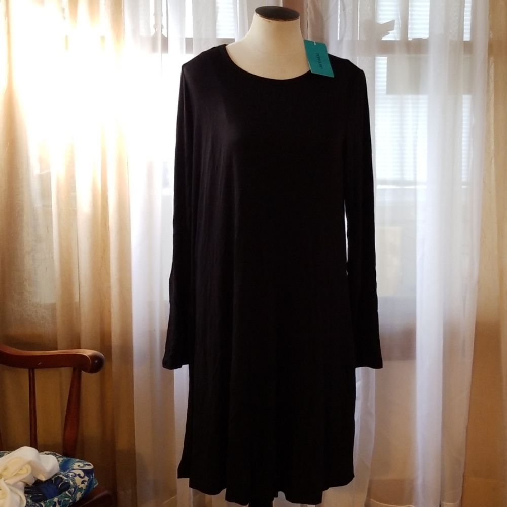 Long Sleeve Tee Dress NWT XL